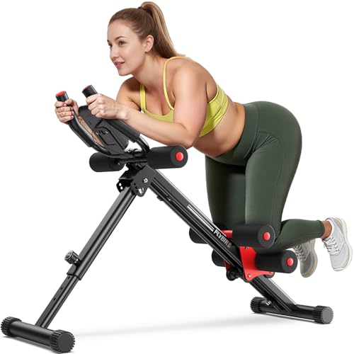 Ab Workout Equipment, Adjustable Ab Machine Full Body Workout for Home Gym, Strength Training Exercise Equipment. Suitable for Beginner