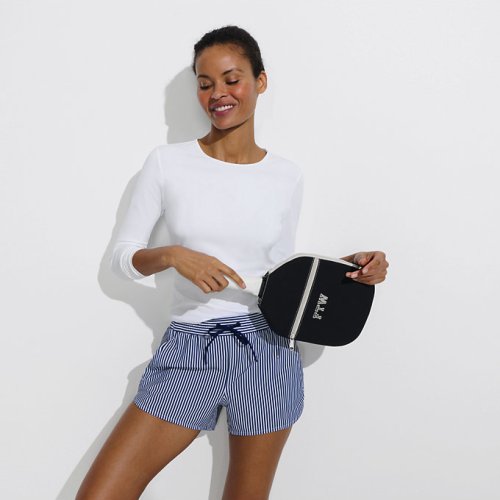 Womens SunShade UPF 50 Sleeve Rash Guard Swim Tee Lands End