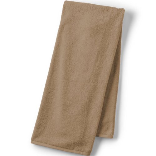 Quick-Dry Cotton Bath Sheet – Lands End – Tan