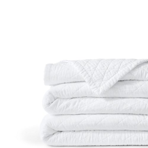 Solid Diamond Double Voile Quilt Lands End