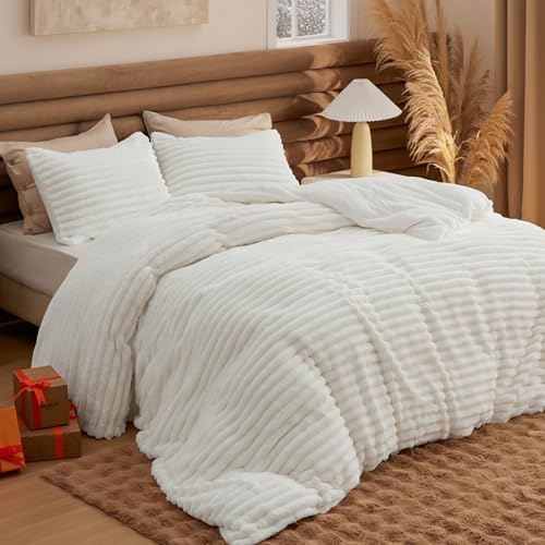 Bedsure Comforter Set Queen Size – 2 Pillowcases, 90×90 Inches