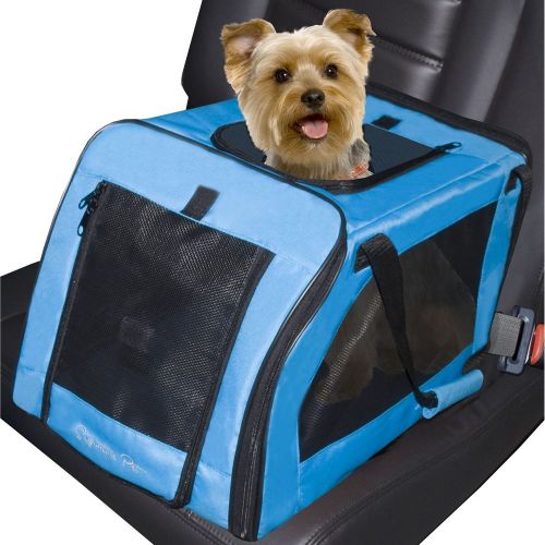 Pet Gear Signature Car Seat Carrier – Dog And Cat Travel in Blue, Size: 19l X 12.5w 12h | PetSmart