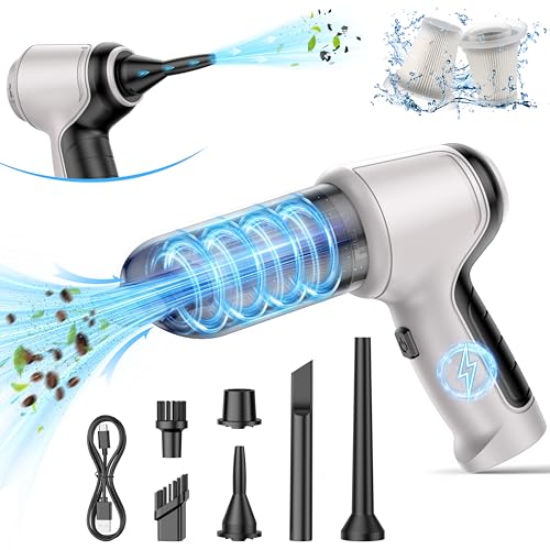 Car Vacuum Cleaner, 15000Pa Handheld Cordless Rechargeable Wet & Dry Vacuum