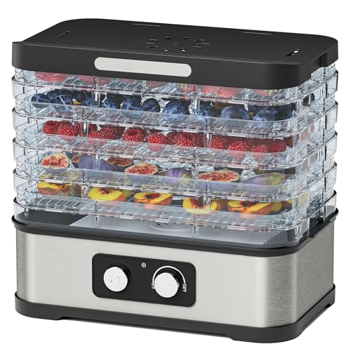 Food Dehydrator, 5 Stackable BPA-Free Trays