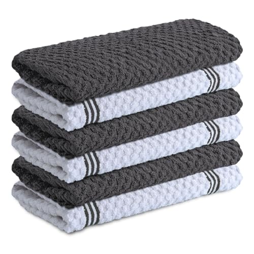 100% Cotton Kitchen Towels – 15×25 Inch