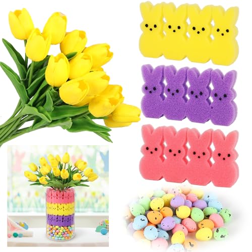 Easter Table Centerpiece: Vase Fillers, Floral Arrangement