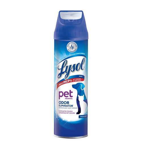 Lysol Pet Odor Eliminator Spray, Sanitizing And Disinfecting Solution For Dog Cat 15 oz, Size: Fl oz | PetSmart
