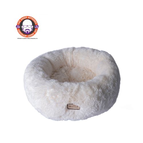 Top Paw Faux Fur Snuggler Cave Dog Bed, Size: 22l X 22w 5h | Polyester PetSmart