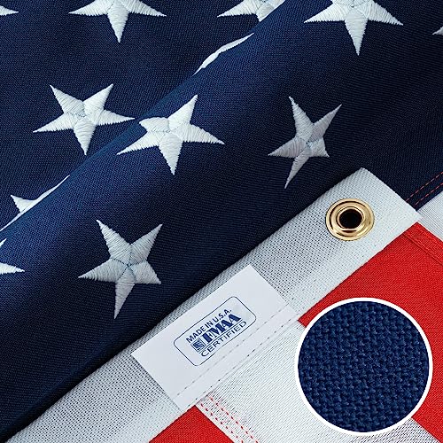 American Flags for Outside 3×5-100% Polyester MADE IN THE USA