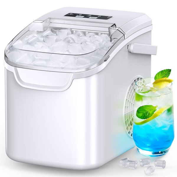 COWSAR 26-lb Ice Per day Bullet Ice Maker