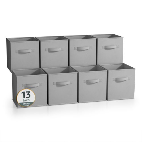 SORBUS 13 Inch Fabric Storage with for Organizing Shelves and More