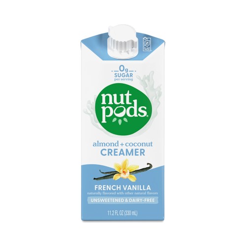 2-Pack Nutpods Unsweetened Non-Dairy Creamer, 11.2 fl oz carton