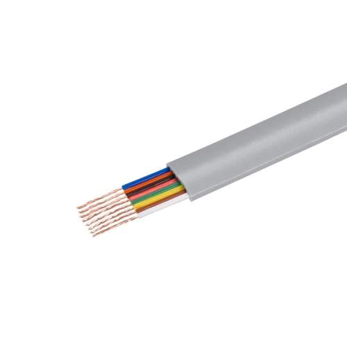 Monoprice RJ45 8 Conductor Modular Bulk Cable, 28AWG, Stranded, Flat, Sliver, 1000ft