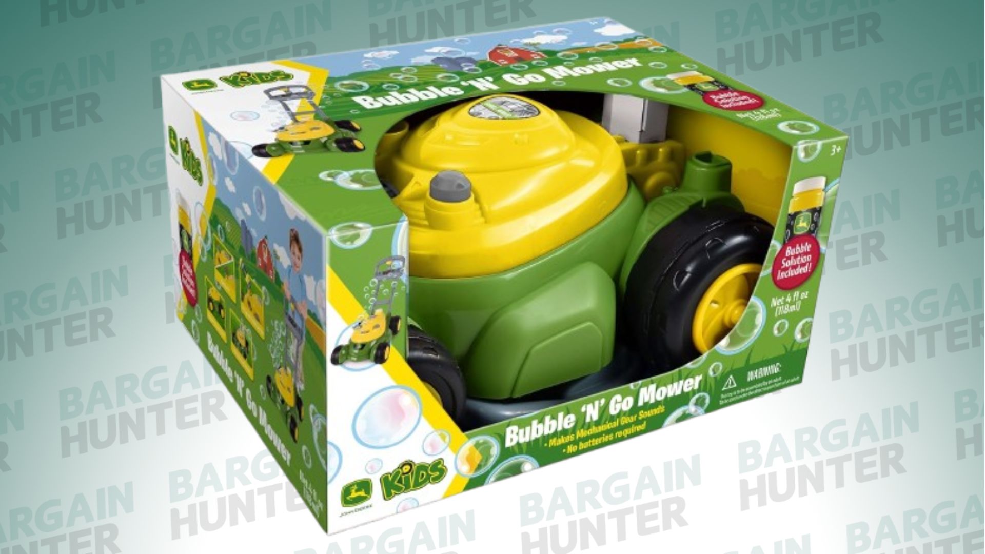 John Deere Bubble Lawn Mower Toy