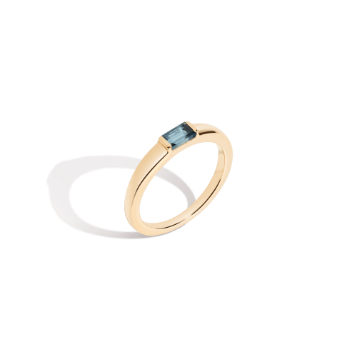 Aurate New York Ring, Yellow Gold, Size 5.5