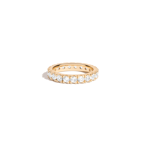 Aurate New York Ring Vermeil Gold, Size 7.5