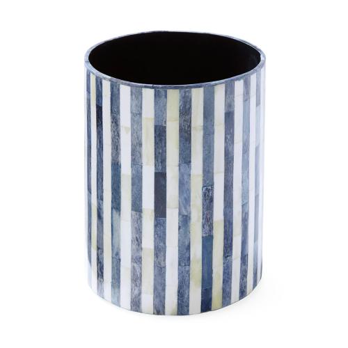 Bar Harbor Bone Inlay Waste Bin