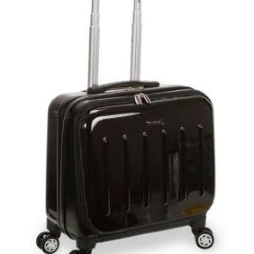 Rockland Revolution Rolling Computer Case, Black, 16 x 1