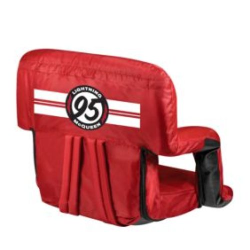 Picnic Time Minnie Mouse – Ventura Portable Reclining Stadium Seat, Red