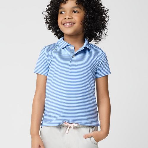 Boys striped polo shirt