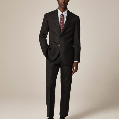 Boys slim Ludlow suit pant in stretch worsted wool blend