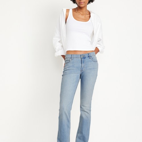 Mid-Rise Wow Boot-Cut Jeans