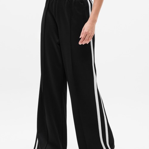 Tempo Mid Rise Wide Leg Track Pant