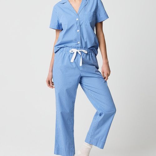 short-sleeve top and pajama