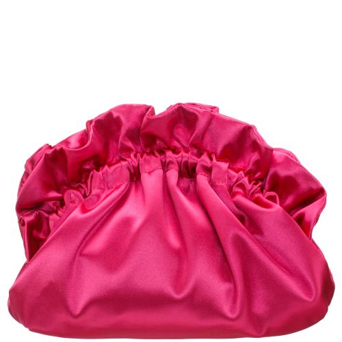 Womens Cristy Satin Gathered Crossbody Pouch Bag | Nina Shoes