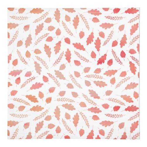 Leaf Pattern Cotton Twill Napkin By Designs Direct | 10 x 10 | Michaels