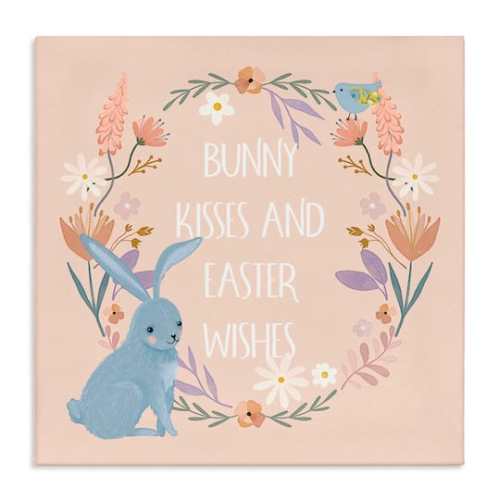 Stupell Industries Bunny Kisses Easter Wishes Art in | x | Michaels