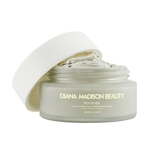 Diana Madison Beauty Polished Clay and Sea Salt Hydrating Mud Mask in Beauty: NA.