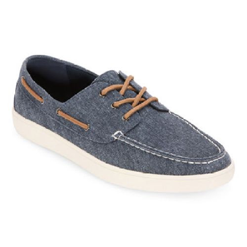 St. Johns Bay Norwood Mens Round Closed Toe Slip-On Shoe, Medium