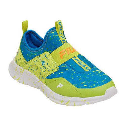 FILA Landbuzzer Little Kid Boys Running Shoes, 13 Medium, Red