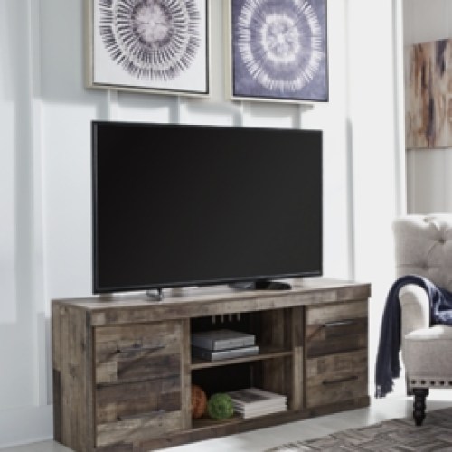 Derekson 60 TV Stand, Multi Gray