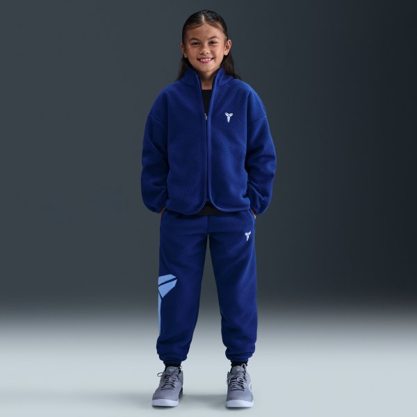 Nike Kobe Big Kids Winterized Basketball in Blue
