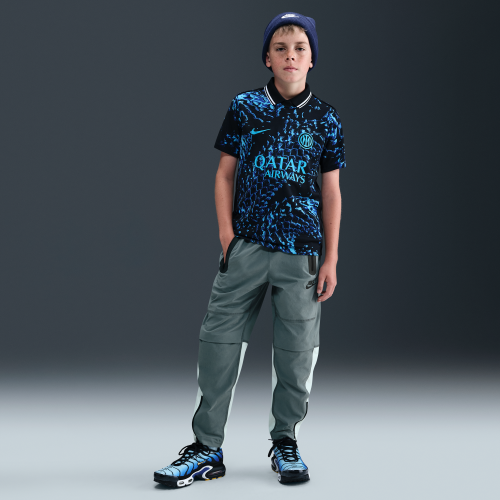 Nike Tech Big Kids (Boys) Woven Pants in Grey | HQ8921-084