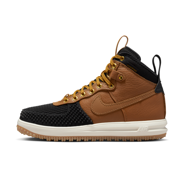 Nike Mens Lunar Force 1 Winterized DuckBoots in Brown | 805899-202