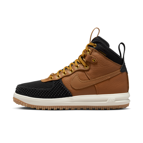 Nike Mens Lunar Force 1 Winterized DuckBoots in Brown | 805899-202