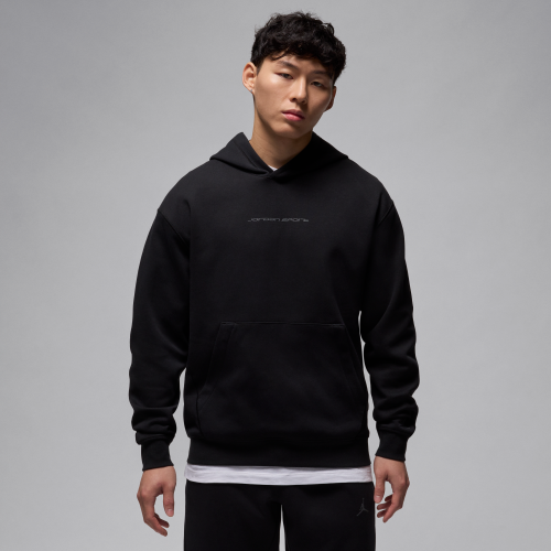 Mens Jordan Sport Hoop Fleece Dri-FIT Pullover Hoodie in Black | HF0280-010