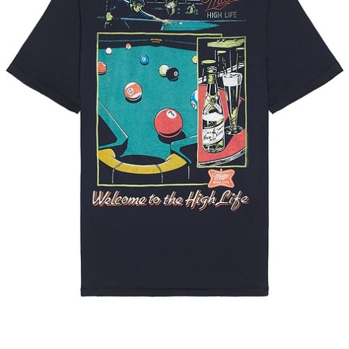 Junk Food Welcome To The High Life Tee in Blue