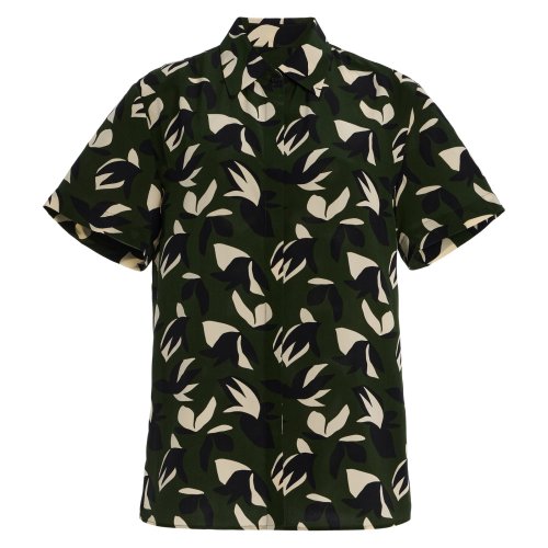 Matteau Printed Silk Shirt Moda Operandi