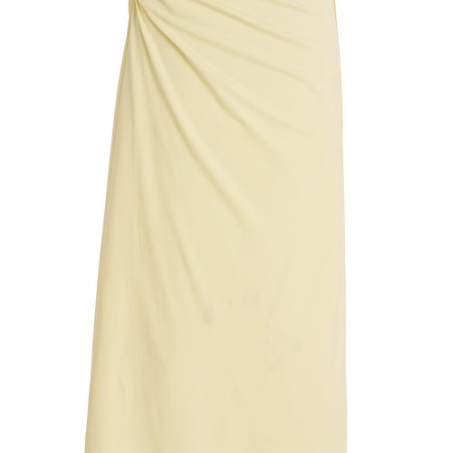Significant Other Exclusive Shelby Ruched Jersey Asymmetric Maxi Skirt Moda Operandi