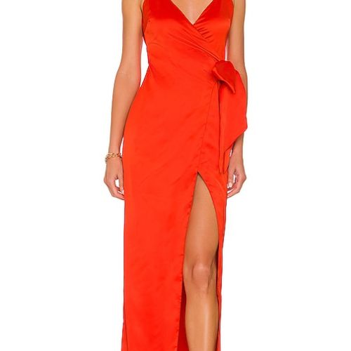 Lovers and Friends The Mackenzie Gown in Red