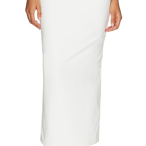 NBD x Maggie MacDonald Eulla Maxi Skirt in Ivory