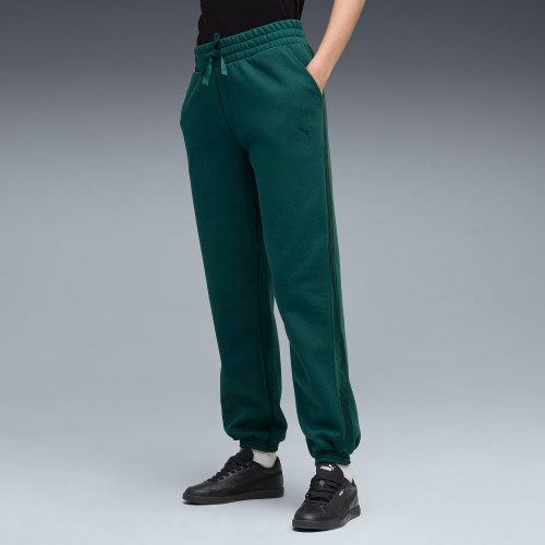 PUMA Essentials Satin Joggers Pant in Pink