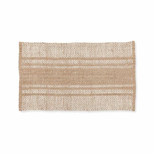 Striped Jute Mat
