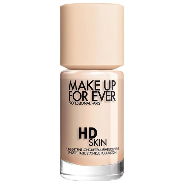 MAKE UP FOR EVER HD Skin Long-Lasting Waterproof Natural Matte Foundation 1.01 oz/ 30 ml