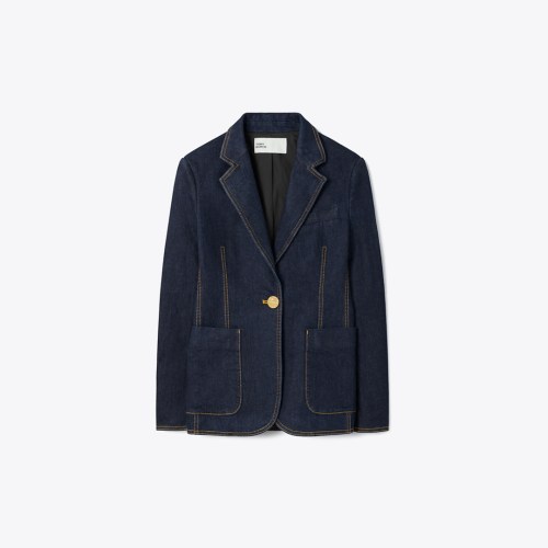 Tory Burch Denim Blazer