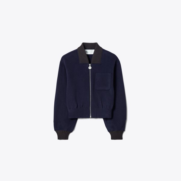 Tory Burch Wool Bombr Jacket